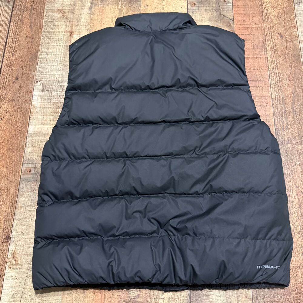 Nike Women's Black Duck Down Windrunner Puffer Vest Sz S Outdoor Hiking Full Zip - Picture 2 of 4